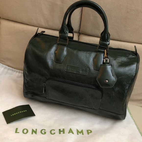 Longchamp Handbags - Longchamp Limited Edition Legende Vernis satchel